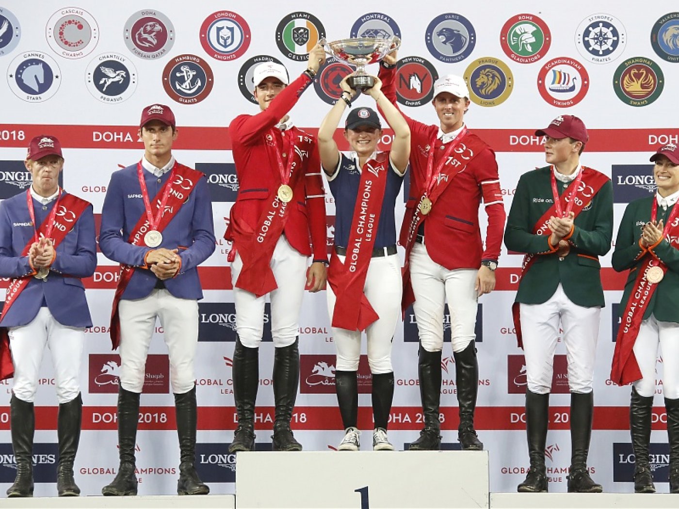 London Knights win the overall Longines Global Champions League 2018