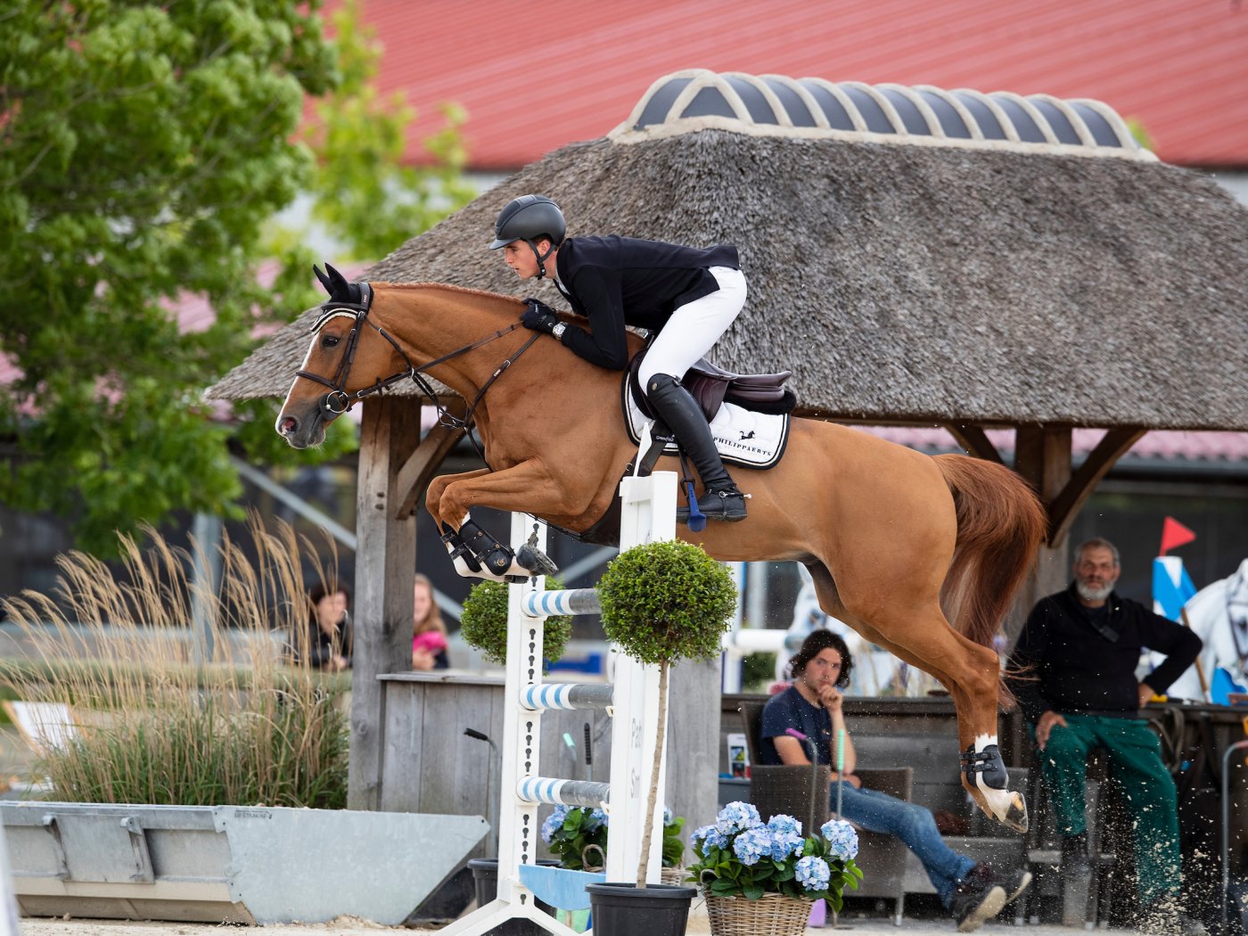 Anthony & All Right du Genet Belgisch kampioenschap Young Riders