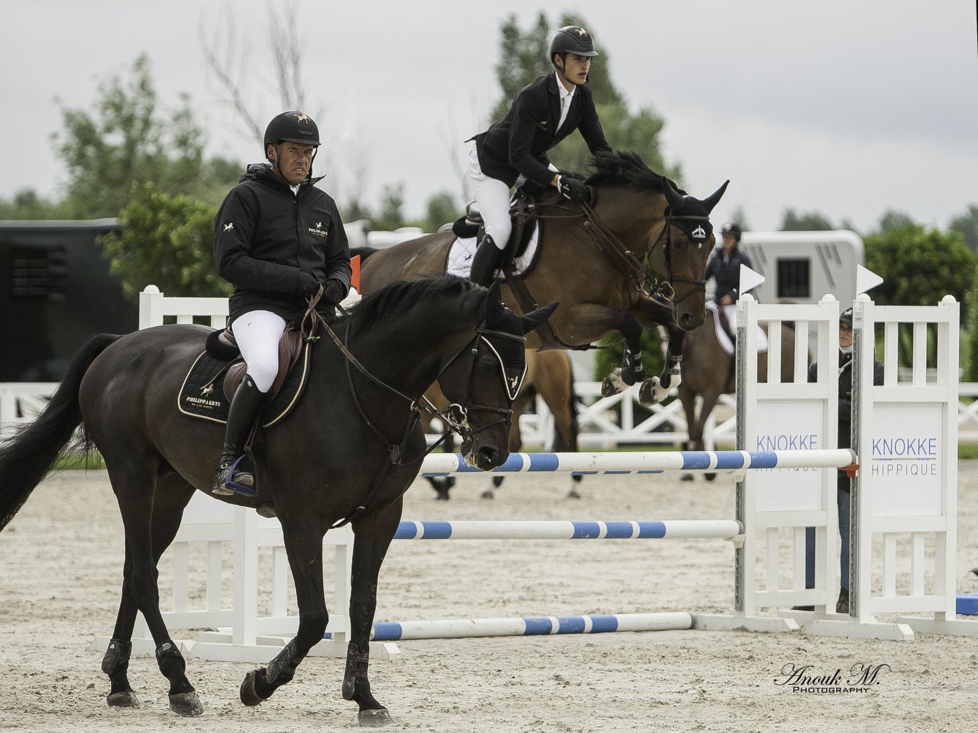 Ludo and Obama, Thibault and Delphi - Knokke Hippique 2021 - © Anouk M. Photography Ludo and Obama, Thibault and Delphi - Knokke Hippique 2021 - © Anouk M. Photography