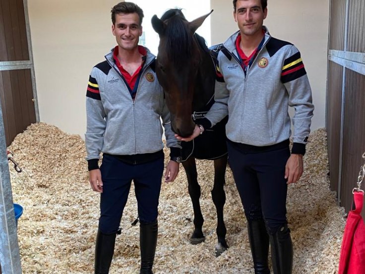 Olivier and Nicola Philippaerts, ready for the European Championship